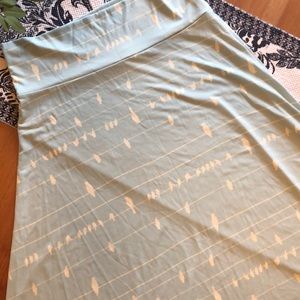 XL LulaRoe Azure skirt